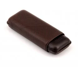 Davidoff XL-2 Καφέ Δερμάτινη Θήκη Πούρων 'Leaf'