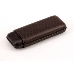 Davidoff XL-2 Καφέ Δερμάτινη Θήκη Πούρων 'Enjoy'