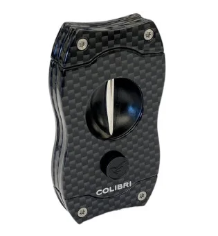 Colibri V-Cut Πουροκόφτης Μαύρος Carbon Fibre
