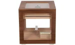 Adorini Υγραντήρας Cube Deluxe Καρυδιά εικόνα 6