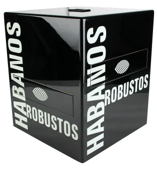 Habanos Robustos Υγραντήρας Πούρων Μαύρος