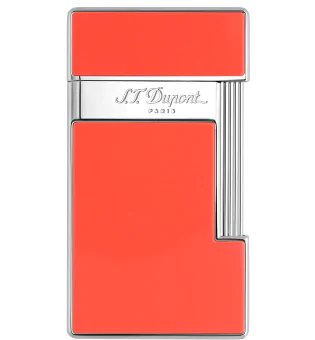 S.T. Dupont Slimmy Αναπτήρας Κοραλί Λάκα και Χρώμιο 028006