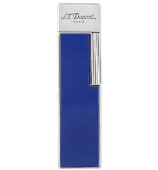 S.T. Dupont Twiggy αναπτήρας μπλε λάκα χρώμιο 030005