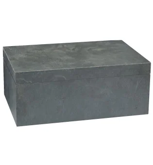 adorini Black Slate Υγραντήρας Πούρων Grande Deluxe