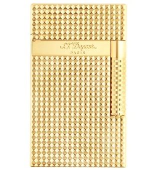S.T. Dupont Le Grand Cling Diamond Head αναπτήρας κίτρινος χρυσός C23009