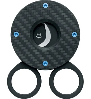Fox The Circle Black Carbon Ψαλίδι κοπής πούρων 743 3KT