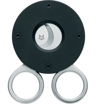 Fox The Circle Black Aluminium Ψαλίδι κοπής πούρων 743 B