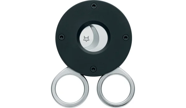 Fox The Circle Black Aluminium Ψαλίδι κοπής πούρων 743 B
