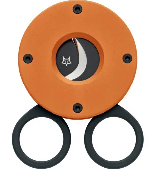 Fox The Circle Orange Aluminium Ψαλίδι κοπής πούρων 743 OR