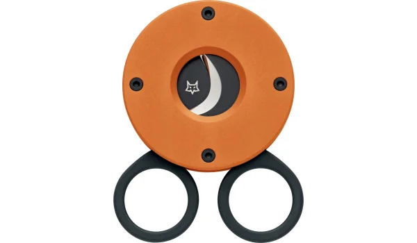 Fox The Circle Orange Aluminium Ψαλίδι κοπής πούρων 743 OR