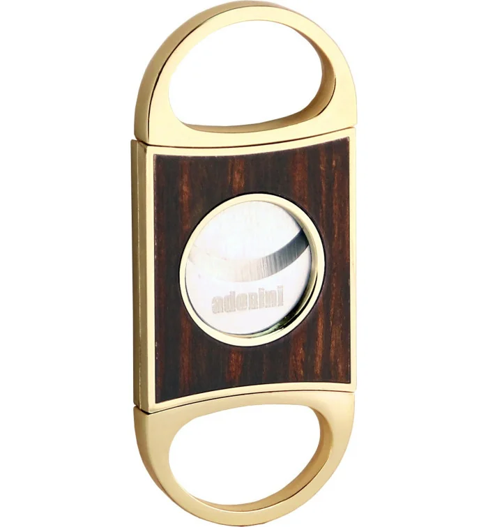 adorini 'Fusion' Διπλός Κόφτης Πούρων Golden Ebony