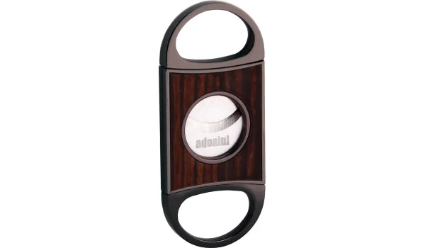 adorini Πουροκόφτης διπλής λεπίδας Gun Metal Ebony