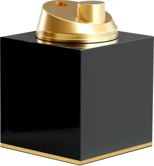 adorini Επιτραπέζιος jet αναπτήρας High Gloss Black Gold