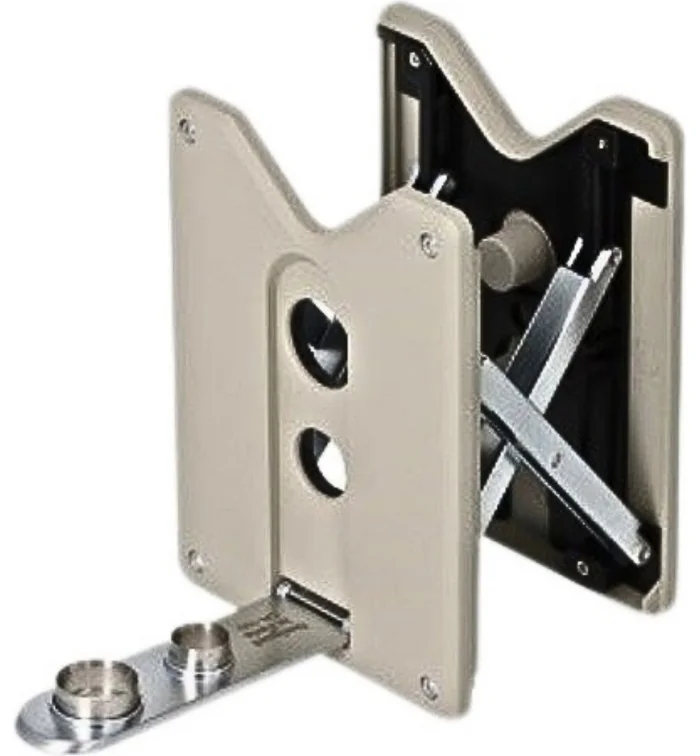 Caseti Διατρητής Πούρων με Βάση, γκρι