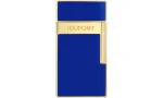 S.T. Dupont Biggy Αναπτήρας Μπλε Λάκα Χρυσός 025225