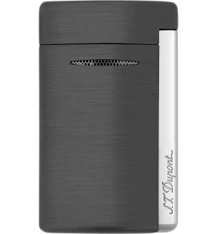 S.T. Dupont Minijet Αναπτήρας Βουρτσισμένο Gunmetal 010888