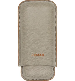 Jemar Δερμάτινη Θήκη για Δύο Πούρα Edge Golf 464/2