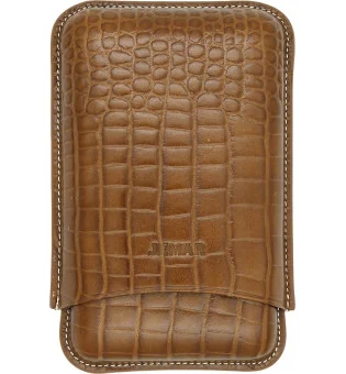 Jemar Δερμάτινη Θήκη για Τρία Πούρα Coco Camel 464/3