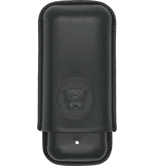 Bulldog by Dunhill Θήκη Πούρων Robusto Μαύρη 2