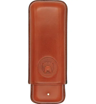 Bulldog by Dunhill Θήκη Πούρων Corona Extra Καφέ 2