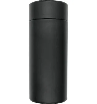 BigSmoke Ταξιδιωτική Δερμάτινη Θήκη Πούρων Tube Cedar με Υγρόμετρο