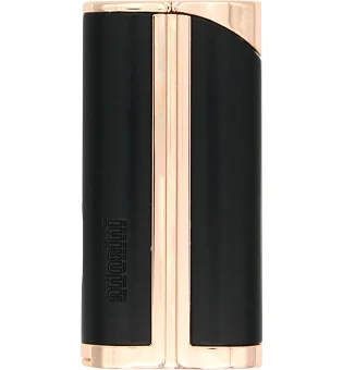 adorini Single Jet Curve Αναπτήρας Μαύρος / Ροζ Χρυσαφί με Punch Πουροκόφτη Διάτρησης