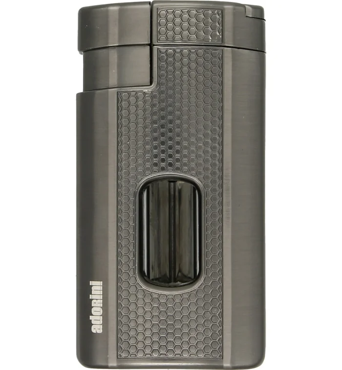 adorini Triple Jet V-Cut αναπτήρας gun metal εικόνα 2