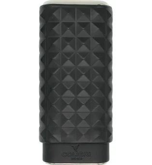 Colibri Quasar θήκη πούρων μαύρο & χρώμιο