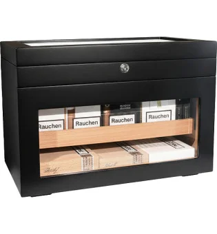 adorini Humidor Portico Deluxe Μαύρο