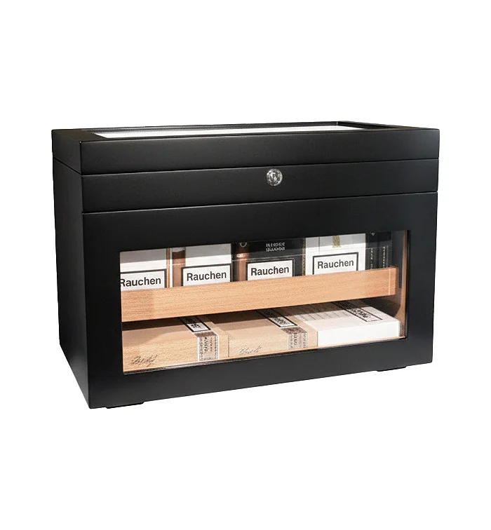 adorini Humidor Portico Deluxe Μαύρο εικόνα 4