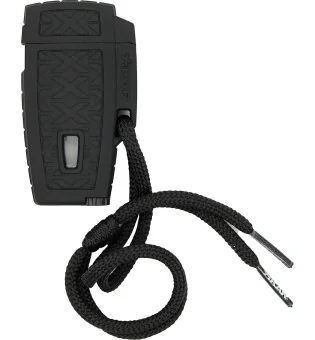 XIKAR αναπτήρας θυέλλης Stratosphere μαύρο turbo φλόγα