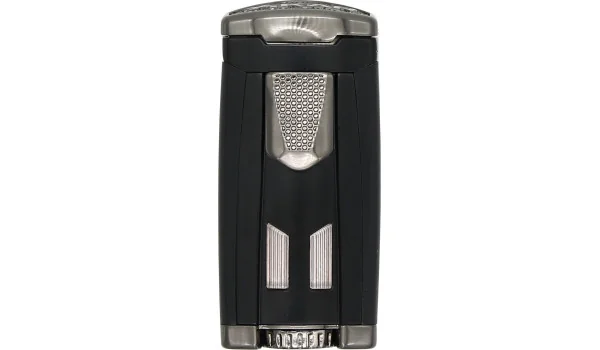 Xikar Αναπτήρας με Τρεις Φλόγες Ματ Μαύρο εικόνα 2