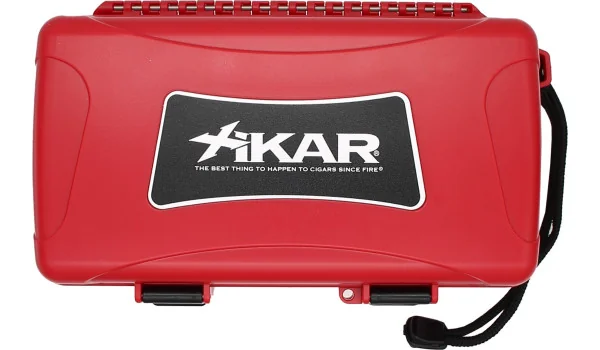 Xikar Travel Humidor Κόκκινο για 10 Πούρα
