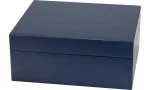 adorini Deluxe Μεσαίος Υγραντήρας Πούρων Μπλε Midnight Blue εικόνα 13