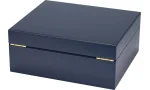 adorini Deluxe Μεσαίος Υγραντήρας Πούρων Μπλε Midnight Blue εικόνα 16