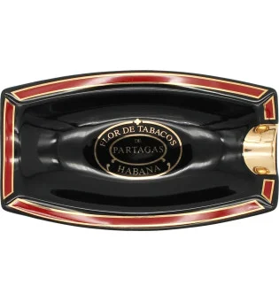 Τασάκι Partagas μαύρο μονό