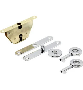 Σετ κλειδαριάς Pin-bolt για Υγραντήρα Ασημί