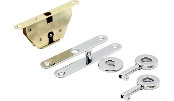 Σετ κλειδαριάς Pin-bolt για Υγραντήρα Ασημί εικόνα 5