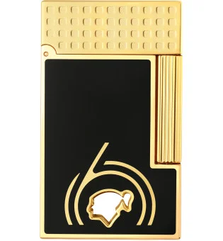 S.T. Dupont Ligne 2 Αναπτήρας Cohiba 60 μαύρος και χρυσός 016472N