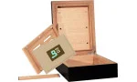 BigSmoke Humidor Mini Black με πακέτο Boveda 72%