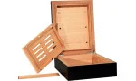 BigSmoke Humidor Mini Black με πακέτο Boveda 72%