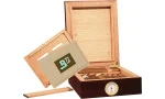 BigSmoke Humidor Mini Brown με πακέτο Boveda 72%