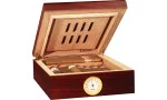BigSmoke Humidor Mini Brown με πακέτο Boveda 72%