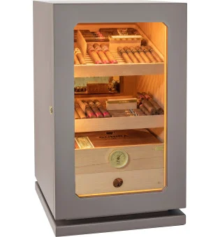 adorini Humidor Lumina Grande Deluxe ανοιχτό γκρι